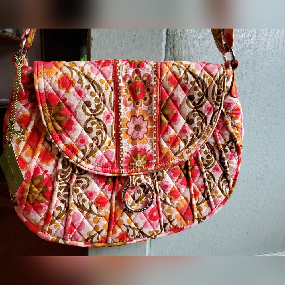 Vera Bradley Saddle Up Folkloric Crossbody Bag